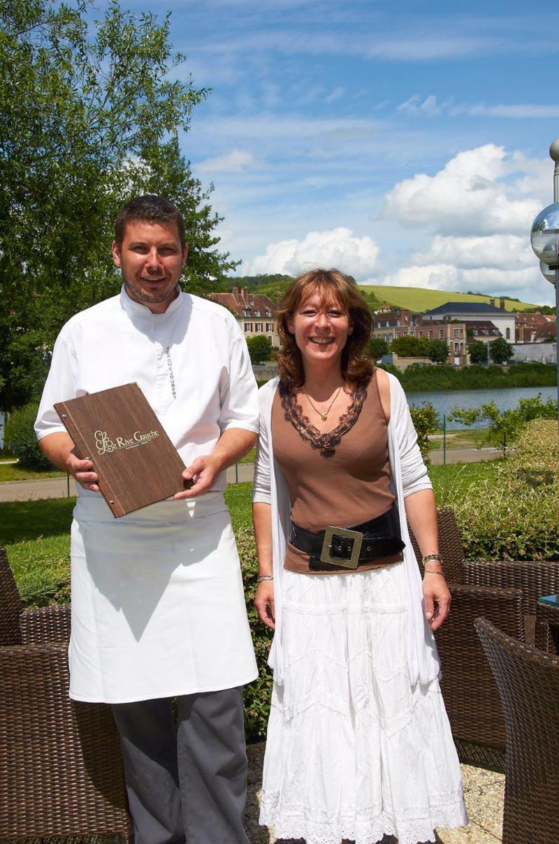 Hotel Restaurant Le Rive Gauche Joigny Kültér fotó